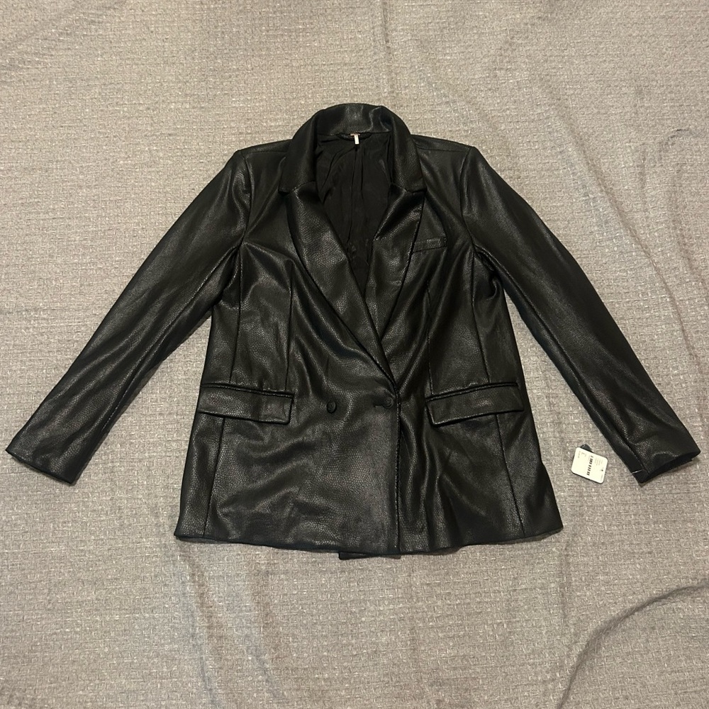 Free People blazer size Large NWT